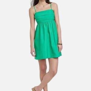Green Sleeveless Dress